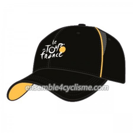 Tour de France Noir Casquette de vélo